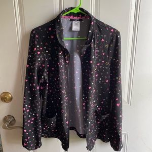 Heart Soul Womens Scrub Jacket